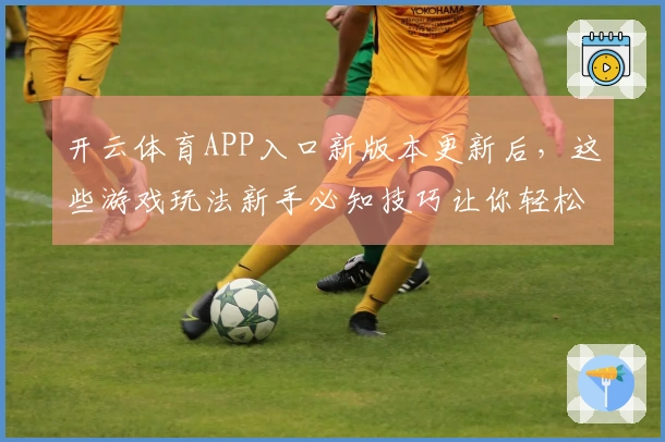 开云体育APP入口新版本更新后，这些游戏玩法新手必知技巧让你轻松上手
